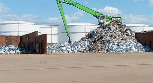Bewegungsmelder-Alarmanlage-Recyclinghof